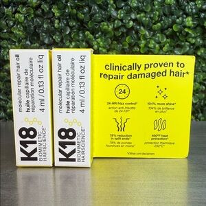 K18 Biomimetic Hairscience Molecular Repair Hair Oil – Yellow